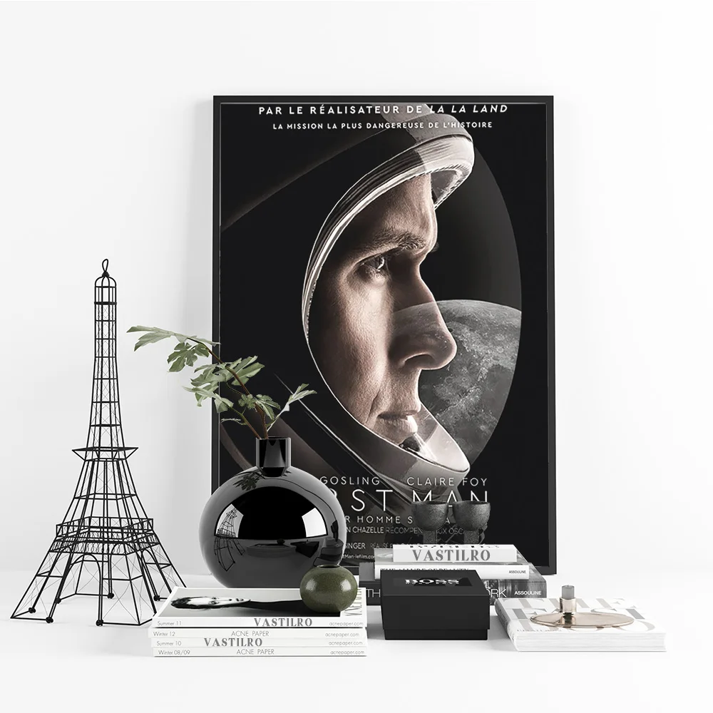 الرجل الأول السيرة الذاتية التاريخية الفيلم المشارك الفيلم طباعة الفن قماش اللوحة ديكور غرفة نوم ملصقات جدار