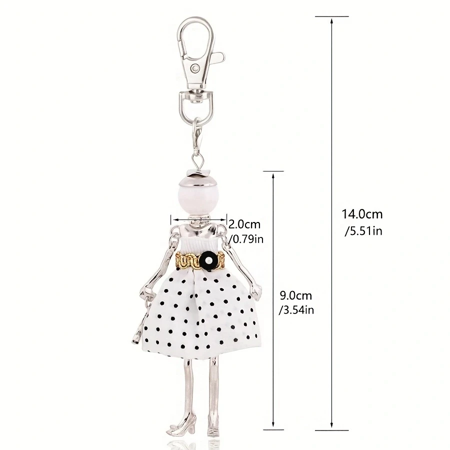 Keychain Cute Women Bag Pendant Car Key Chain Charm Accessories Birthday Christmas Gift  Wholesale