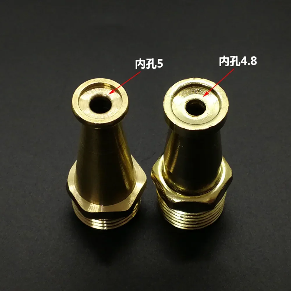 황동 1/2인치 3/4인치 수나사 직결 스프레이 건 헤드 자동차 세차 가정용 소방 고압 세척 관개 노즐 철제