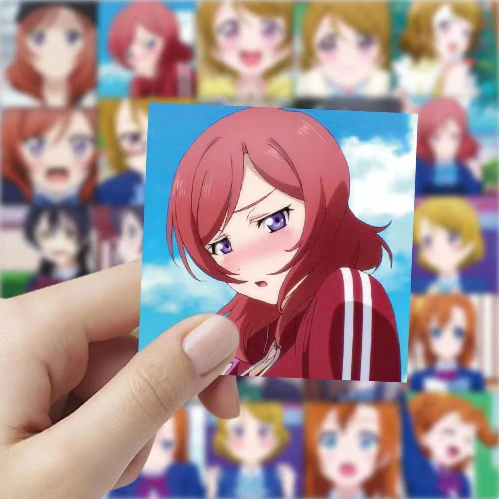 Pegatinas de Anime para niรฑas, 10/30/59 piezas, Kousaka, Honoka, Minami, Kotori, Ayase, Eli, Tojo, Nozomi, Sonoda, Umi, Nishikino, Maki