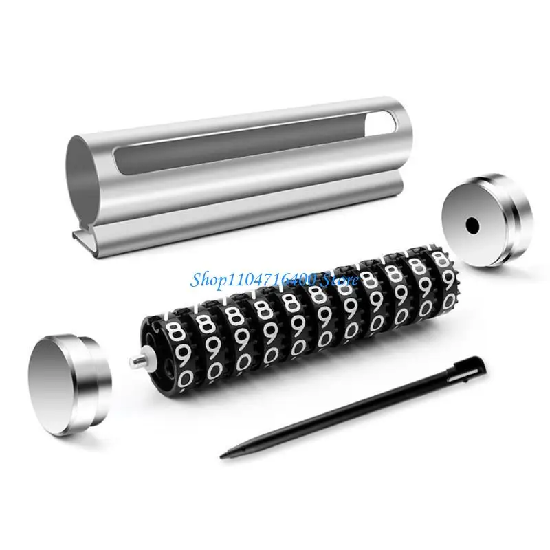 

y1gd Parking Number Plate for Temporary Metal Stop Sign Car Styling Decorations Auto Interior Accessories Travelling