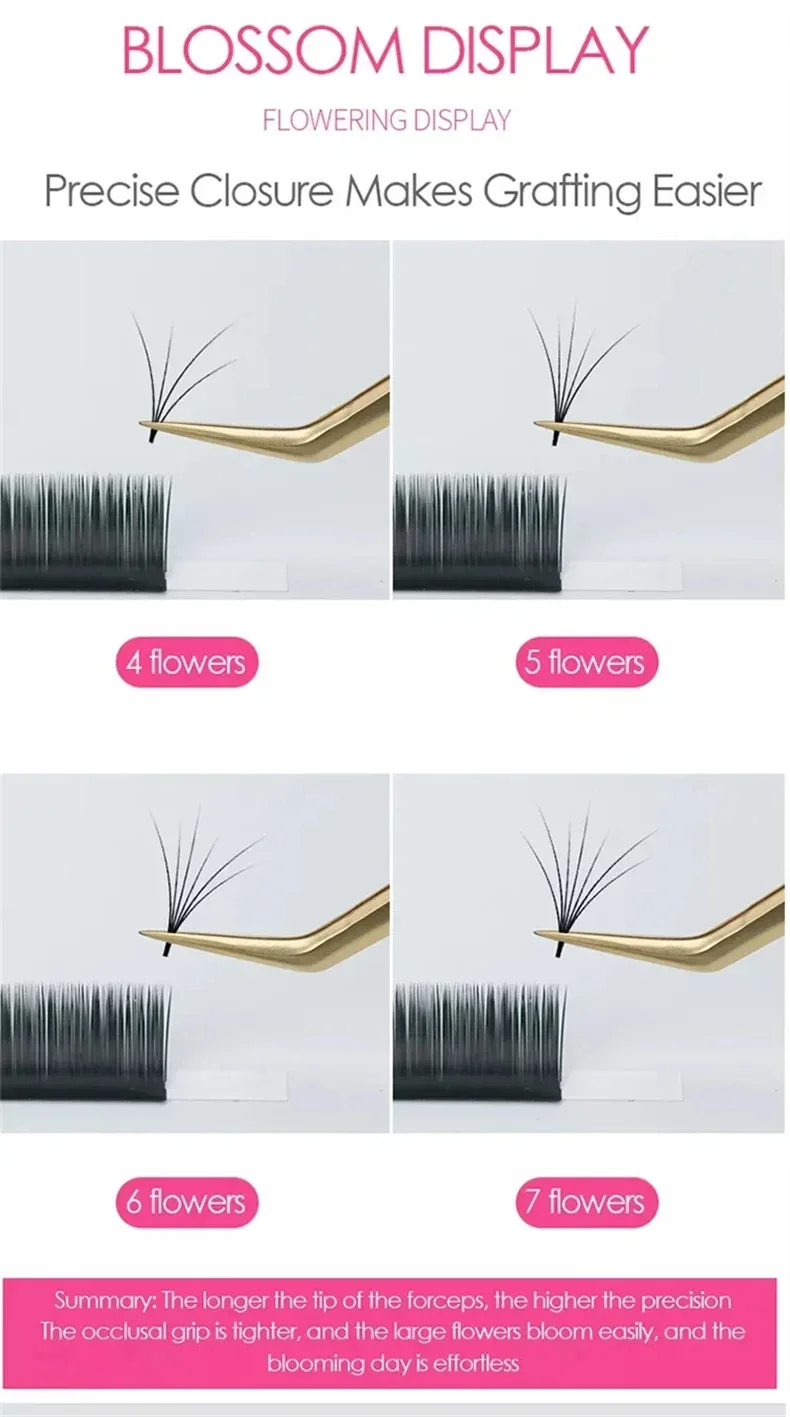 Colorful Gold Silver Stainless Steel Eyelash Tweezers Professional Eyelash Extension Eyebrow Tweezers Anti-static Makeup Tools