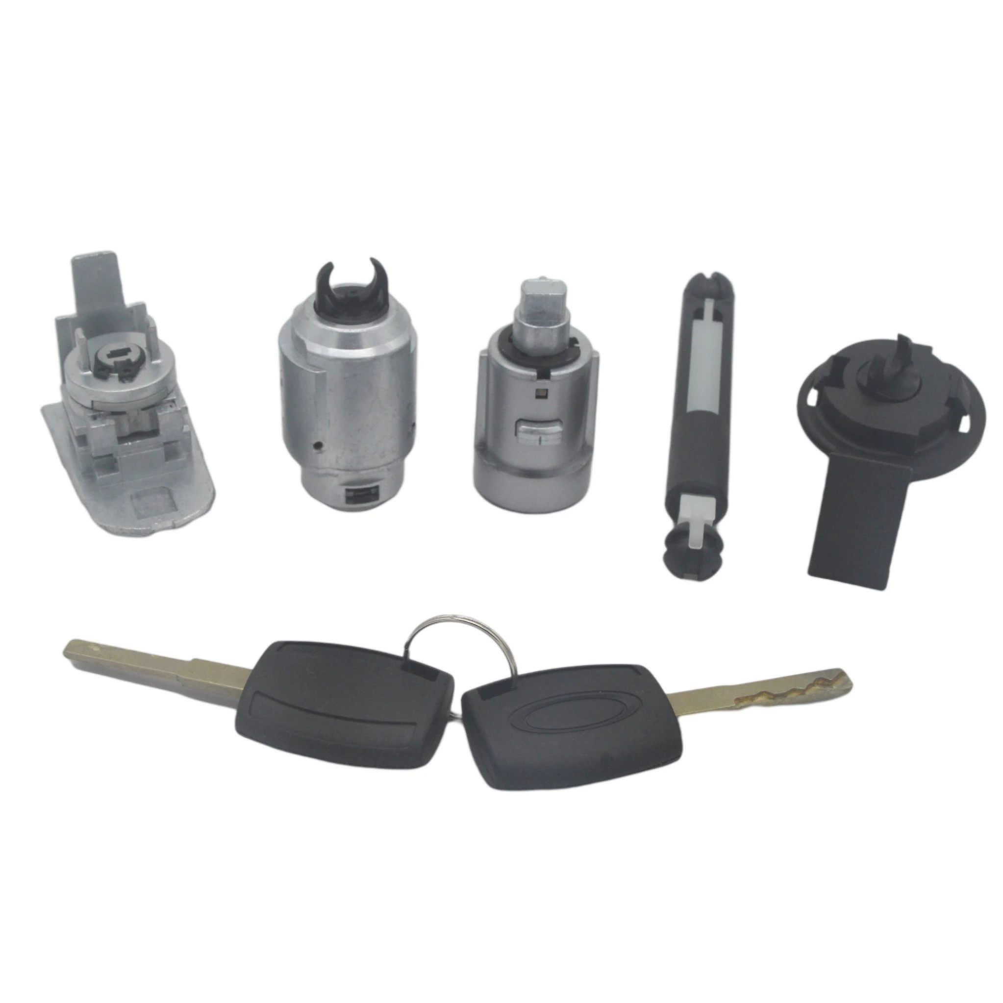 AL022 Complete Lock Set Ignition Switch Door Lock for FORD FOCUS MK2 II 2004-2012 C-MAX KUGA
