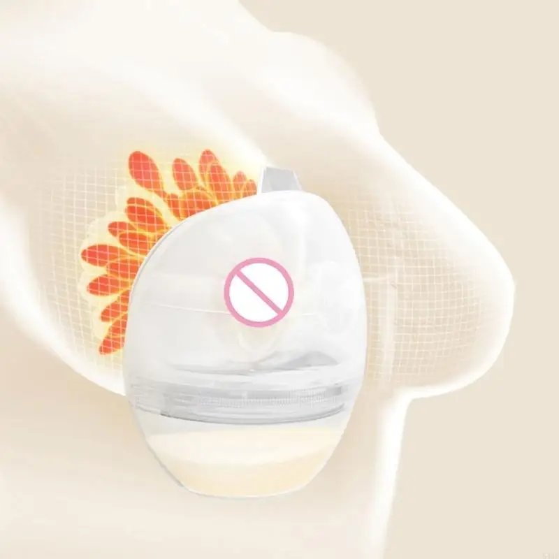 54DF مستخرج حليب الثدي الفعال للأمهات بعد الولادة مضخة الثدي التي يمكن ارتداؤها