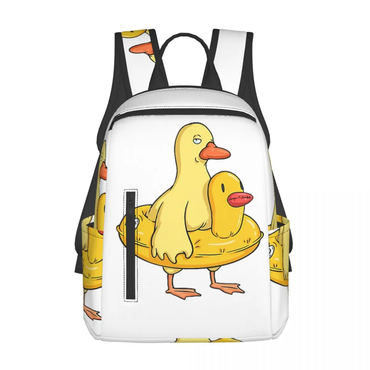 

Double Duck Backpack Daypack Boys Girls BookBag School Bag Shoulder Bags for Men Women