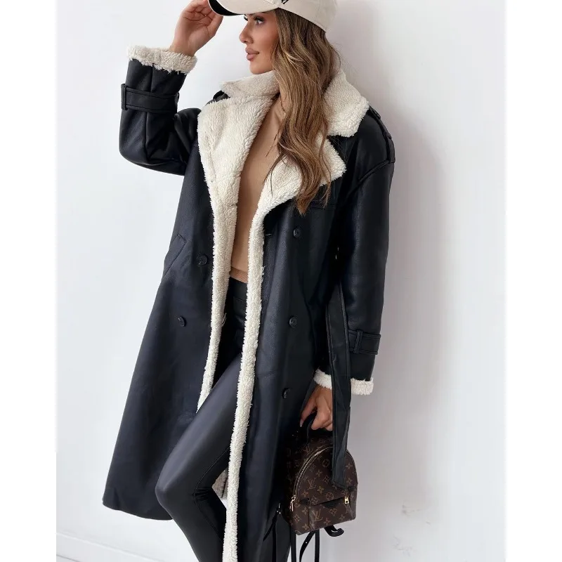 Coats and Jackets Women 2024 Autumn Winter Thick Coat Fur Clothing