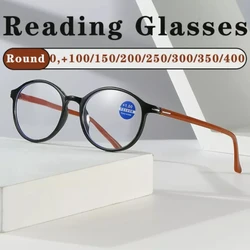 Ultralight Reading Glasses Women Anti-Blue Light Reading Glasses HD Men Glasses Presbyopia Glasses Unisex Clear Glasses