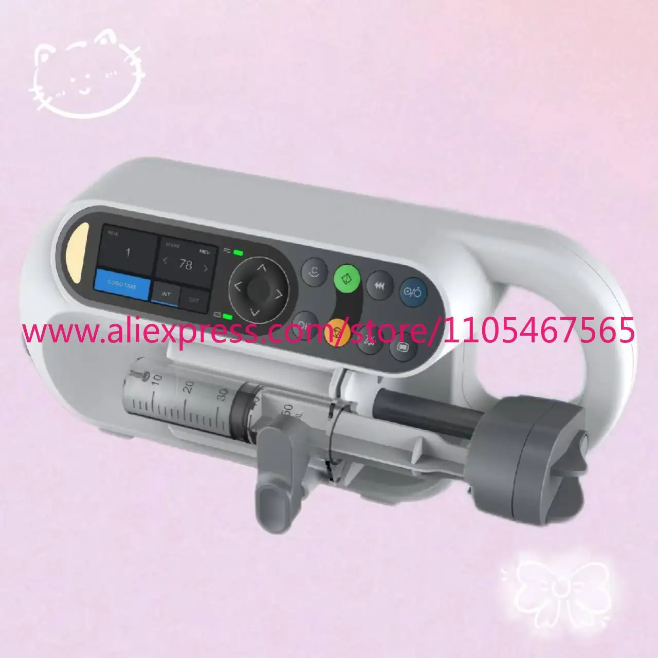 Veterinary diagnostic equipment: TCI multi-channel infusion pump station, injection pump HPTCI-D