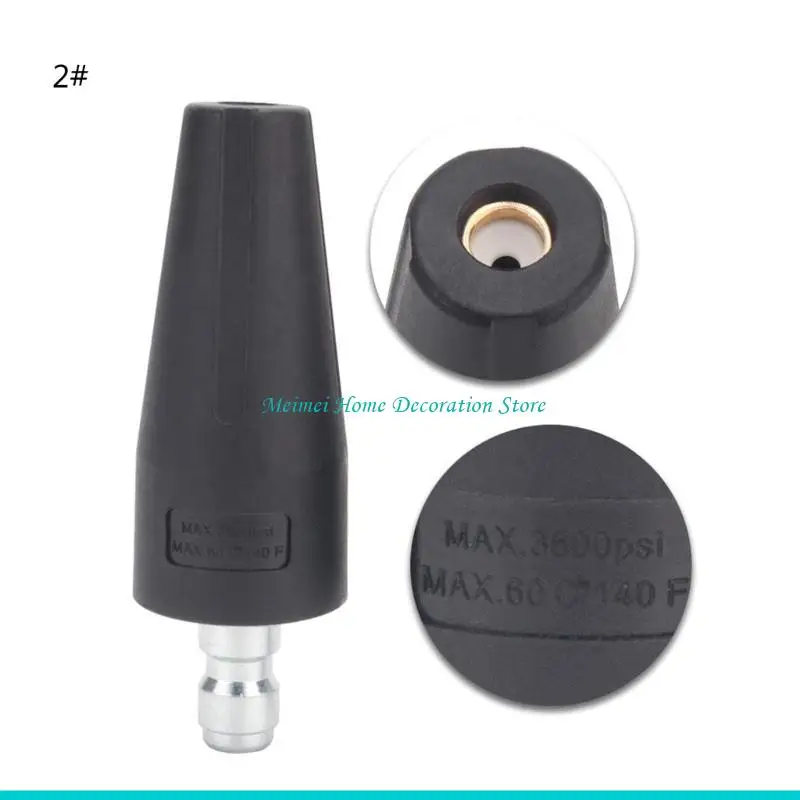 

H7BF Турбонасадка с поворотом на 360 градусов и разъемом 1/4 дюйма для автомобильной стиральной машины