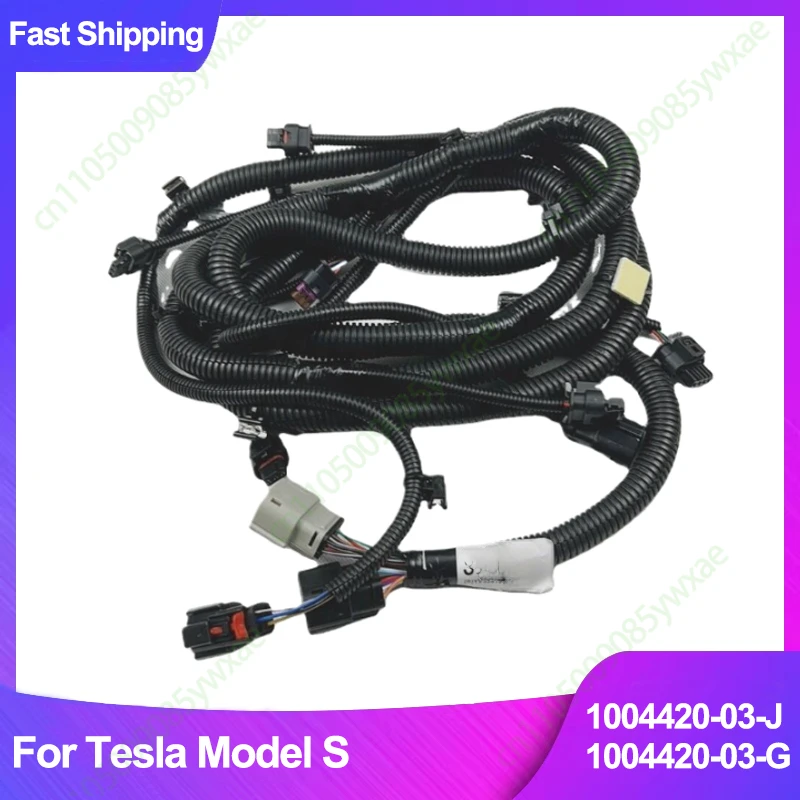 

1004420-03-J 1004420-03-G For Tesla Model S Front Bumper Harness Front Bumper Wire Wiring Plug Harness Assembly Automotive Parts