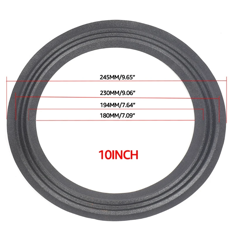 Zestaw do naprawy obrzeży obrusów z obrusem głośnikowym 2 paczki 6.5 ''/8''/10 "/12"/15 "cali DIY naprawa przestrzenna głośnika — zdjęcie produktu 4