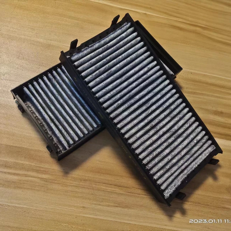 Car Cabin Air Filter External 1 Pair Set for 2008-2018 BMW X5 X6 E70 F15 E71 F16 OEM No.64119248294 Car Air Filter Parts