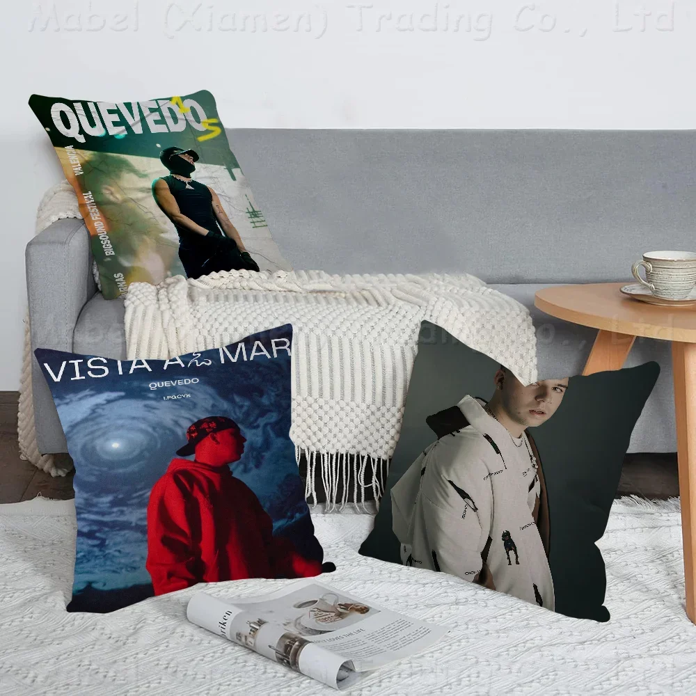 Nordic Pop Rapper Quevedo Music Album Pillow Cover For Bedroom Room And Living Room Sofa Decorative Cushion Cover