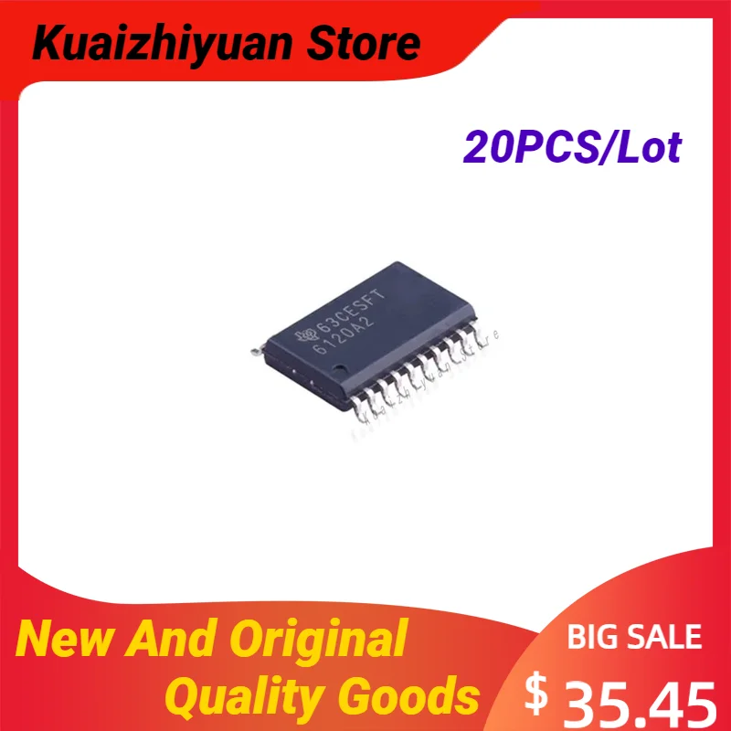 20PCS/Lot New And Original TPA6120A2DWPR HSOP-20 TPA6120A2 6120A2 SOIC-20 Audio Power Amplifier Chip Quality Goods