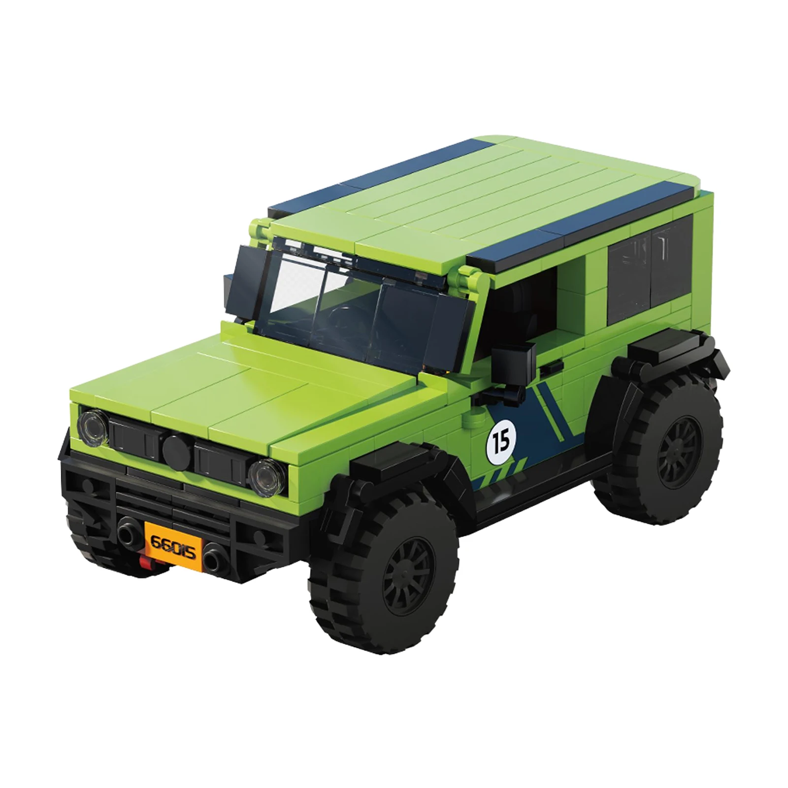 

66015 Jimmy Model 413pcs Building Block Set SUV Series MOC Bricks Desktop Decoration Kids Toys MOC Christmas Gifts