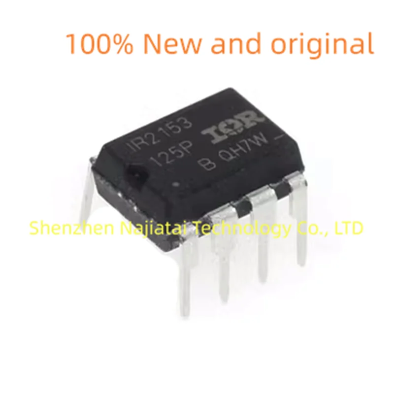 

10 шт./лот 100% Новый оригинальный чип IR2153PBF IR2153 DIP-8 IC