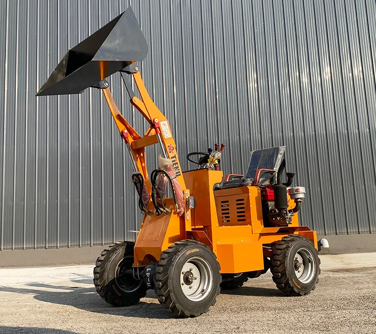 Maßgefertigter TN-904 Diesel-Lader Ausgestattet mit einem 18-25 PS starken Motor Geeignet für Vielfältige Aufgaben Mini-Lader – Detail 13