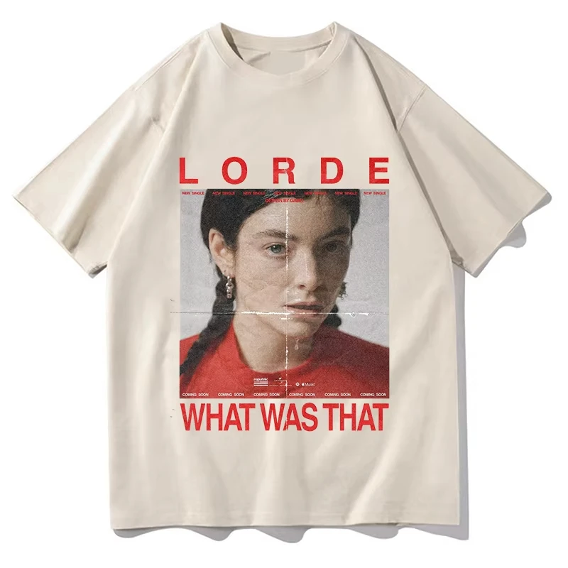 لورد ماذا كان هذا تي شيرت جديد تي شيرت مطبوع عليه رسومات تي شيرت قصير الأكمام من القطن الخالص تي شيرت رجالي هيب هوب ملابس الشارع الشهير ملابس صيفية للرجال #2