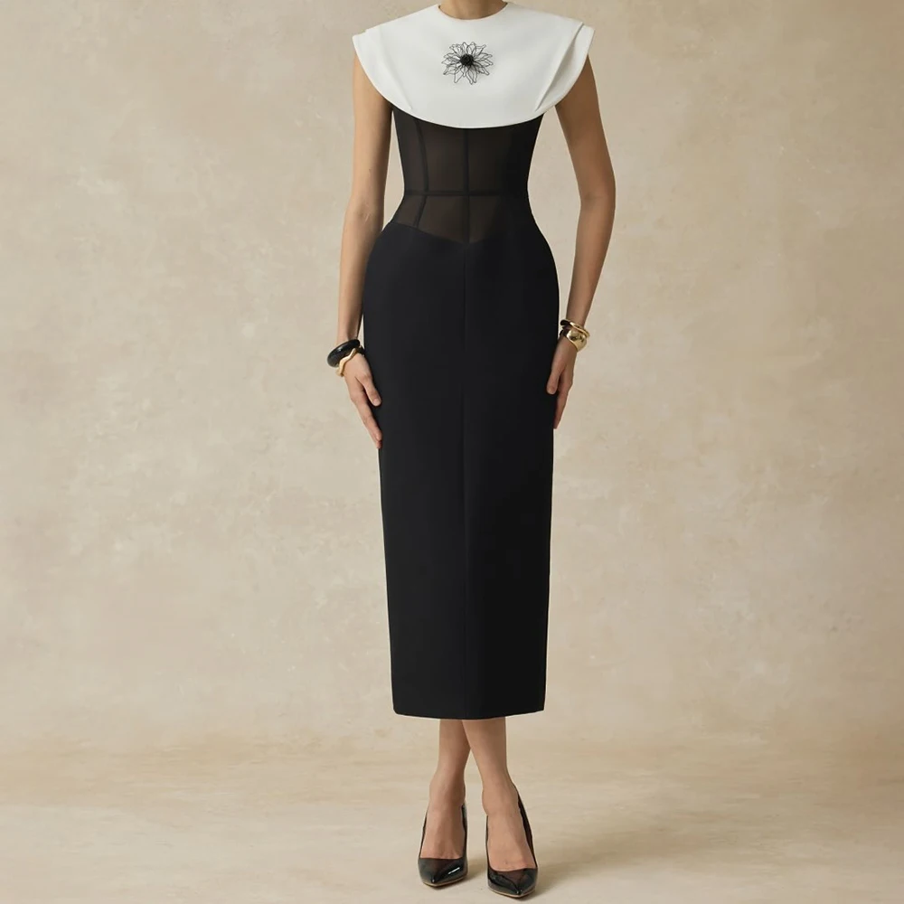 

Прямые вечерние платья по индивидуальному заказу, длиной до пола, с круглым вырезом, без рукавов, платье для выпускного вечера, простое модное повседневное вечернее платье с цветами