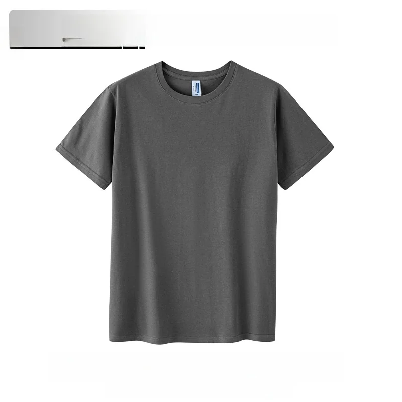 

Loose Fit Pure Cotton ort Sve T-irt Men's Trendy Brand round Ne Printed Heat Transfer Upperwear Comfortable Commute ...