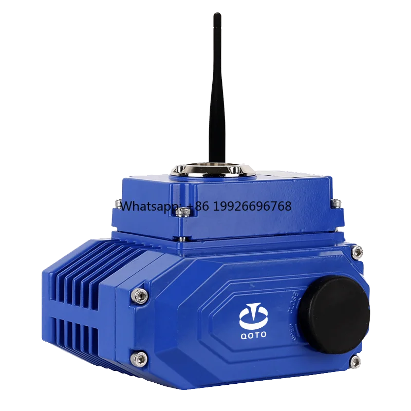 

Solar Power Supply LORA Connect /GSM Based Wireless Smart Valve Actuator Controller Electric Ball Valve Actuator for Irrigation