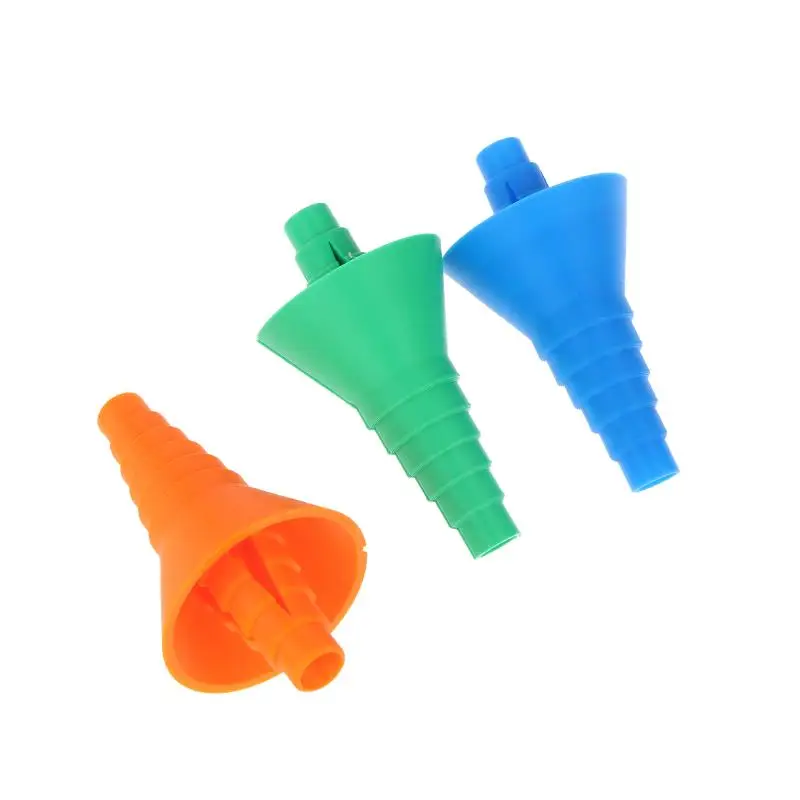1/2Pcs Universal Filling Funnel Apparatus Portable Liquid Transfer Funnel For Bulk Bottles & Cans No Waste-Bottle Emptying Kit