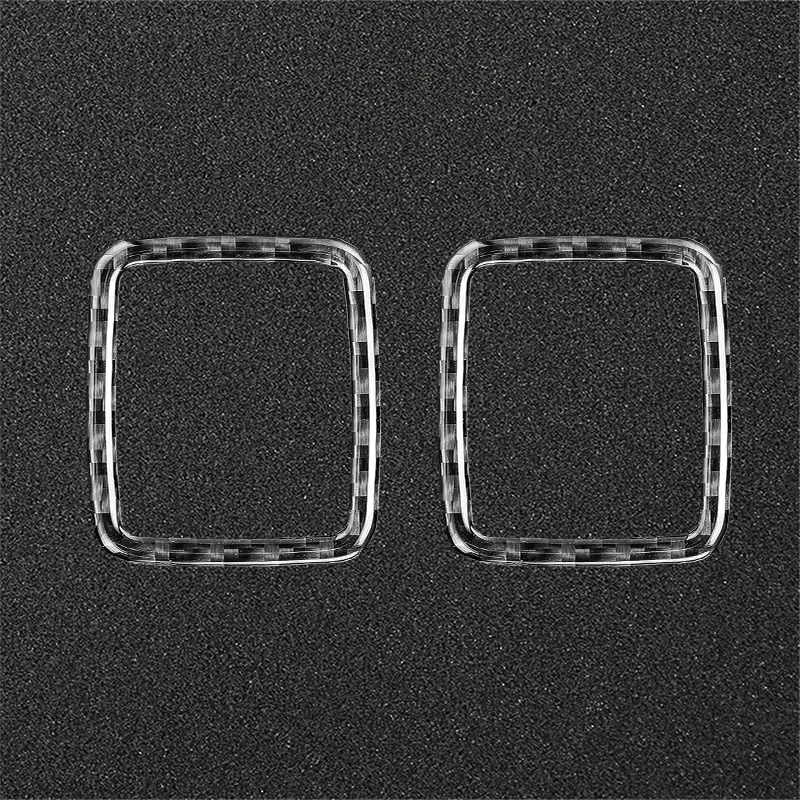 Carbon Fiber Glue Reading lamp Cover Sticker Tape Automotive interior accessories For Tesla Model Y 2020-2024  2PCS