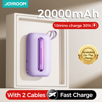 Joyroom 22.5W 20000mAh Power Bank Four Ports Charging PowerBank With Type-C For iPhone Cable PD QC3.0 Charger For Samsung Xiaomi