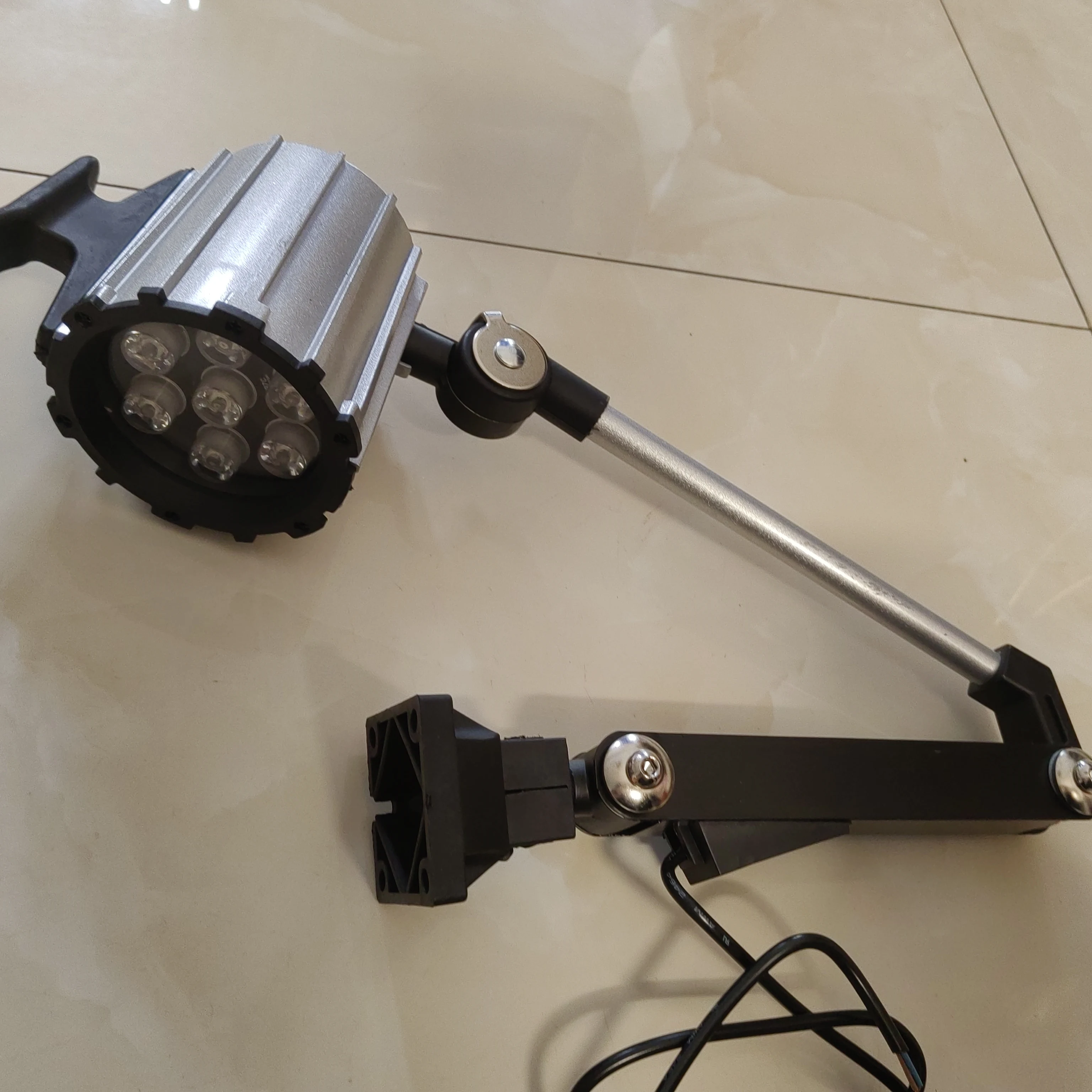 7W/9W/35W LED Machine Tool Operation Light Long Arm Foldable Waterproof Energy-Saving CNC Lathe Equipment Lighting 24V 220V