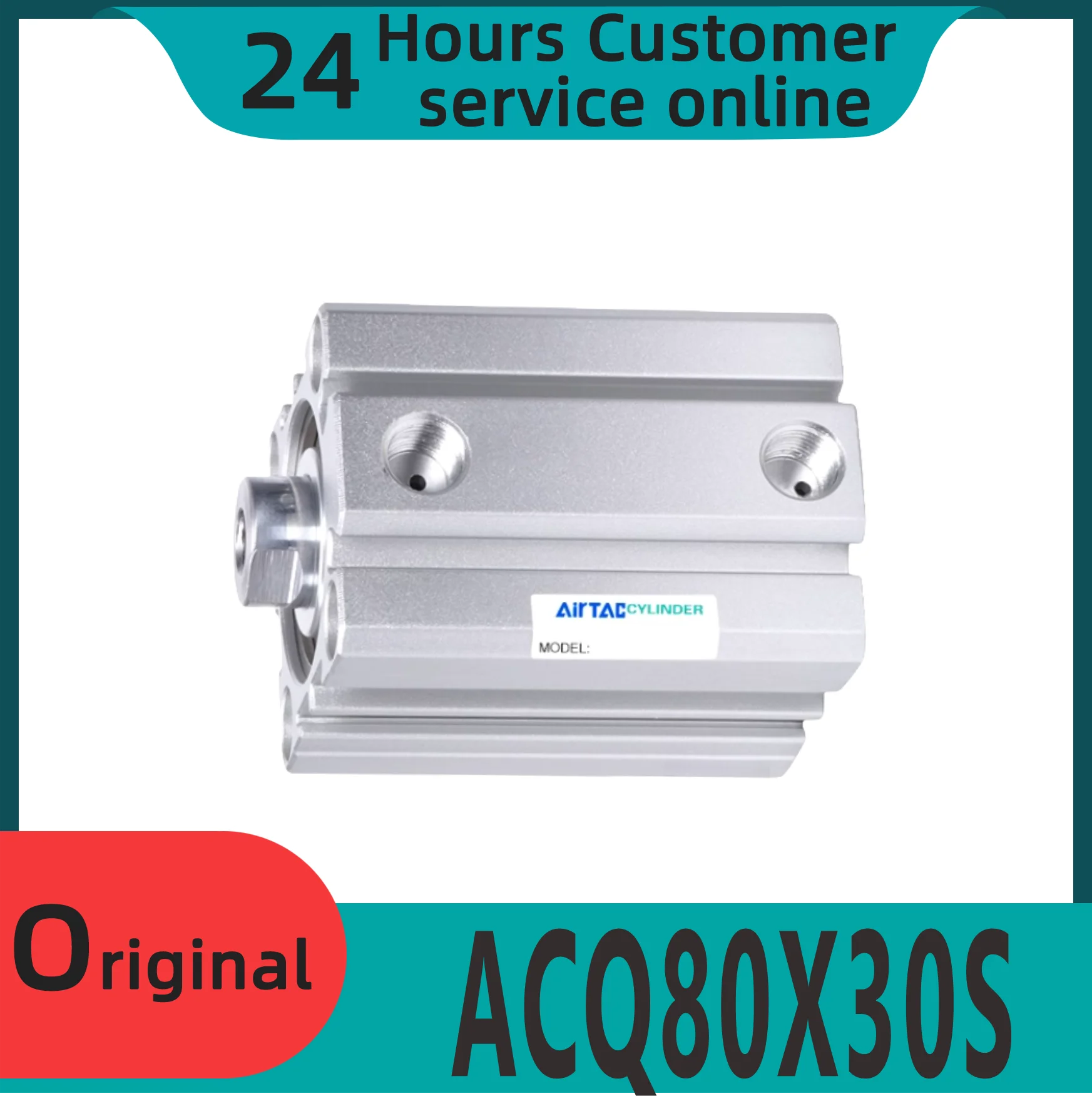 

Brand new original thin cylinder ACQ80X30S ACQ80X35S ACQ80X40S ACQ80X45S