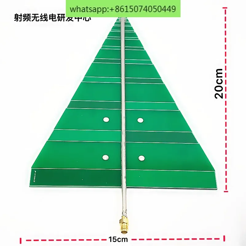 UWB Ultra Wideband Logarithmic Period Antenna 740MHz-6000MHz