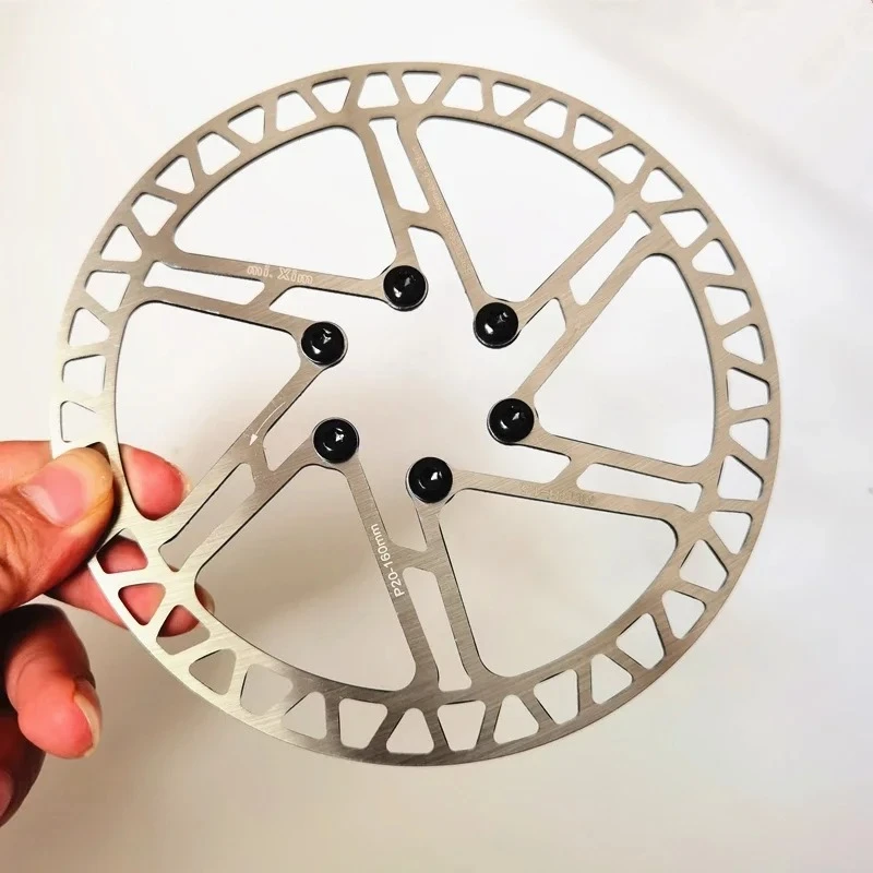 2022New 140mm 160mm MTB Mountain Bike Hydraulic Disc Brake SUS410 Floating Rotor Bicycle Parts with 6pcs T25 Screws