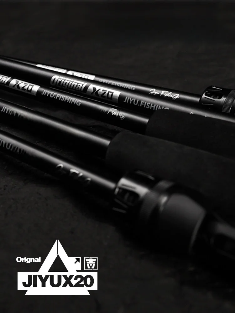 jiyu-x20-carbon-fiber-lure-rod-straight-handle-long-casting-lightweight-ultra-fast-adjustment-fishing-rod-versatile-freshwater