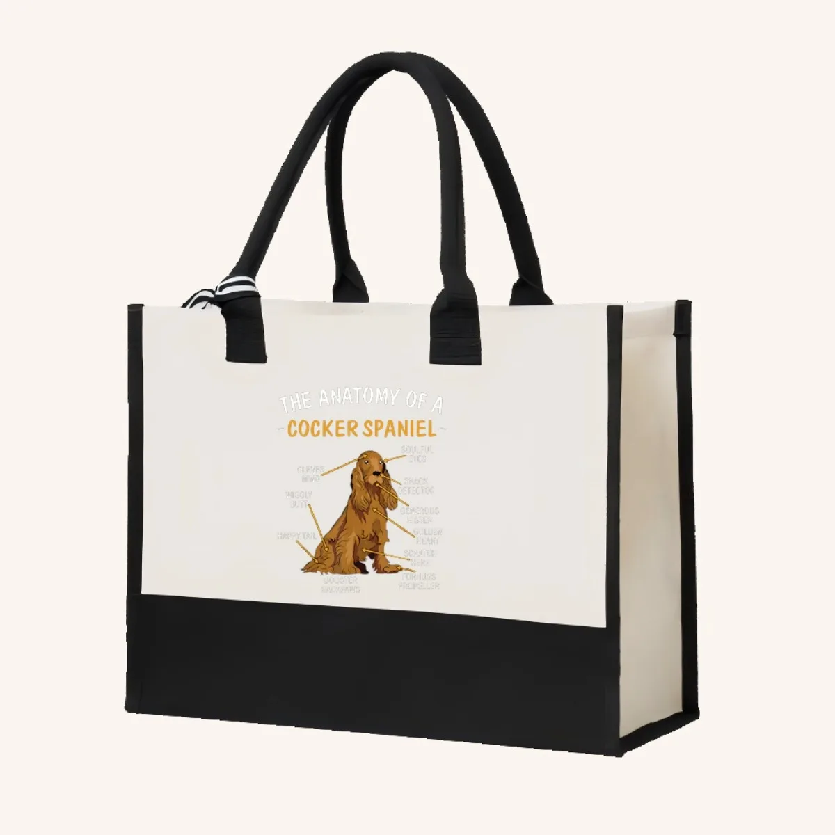 كوكر الذليل 2026 وصول جديد موضة عملية واسعة قابلة لإعادة الاستخدام حمل حقيبة نمط طباعة 2 لهجة الثقيلة كتف كبير