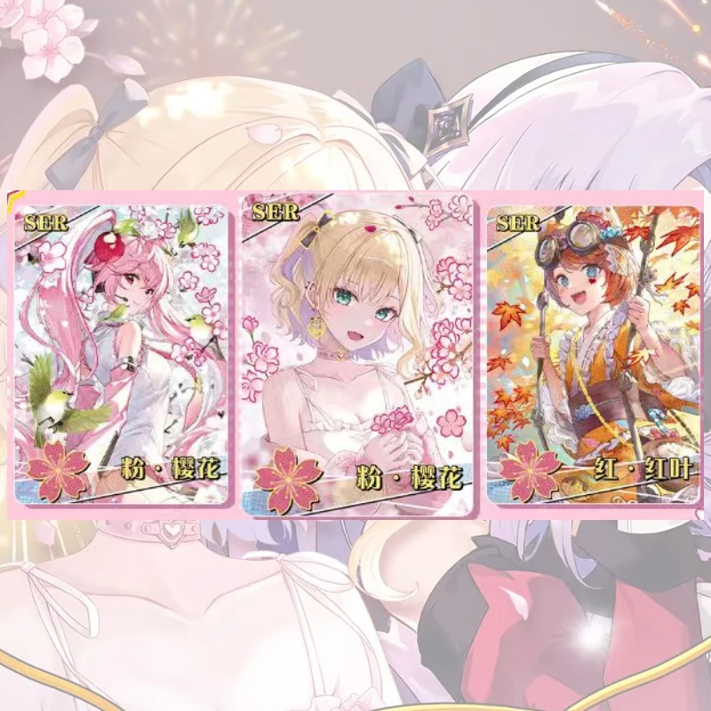 Anime Goddess Story Ns14 SER GR SSR Set of Card Frieren Takanashi Ri Kitagawa Marin Collection Card Christmas Birthday Gifts Toy
