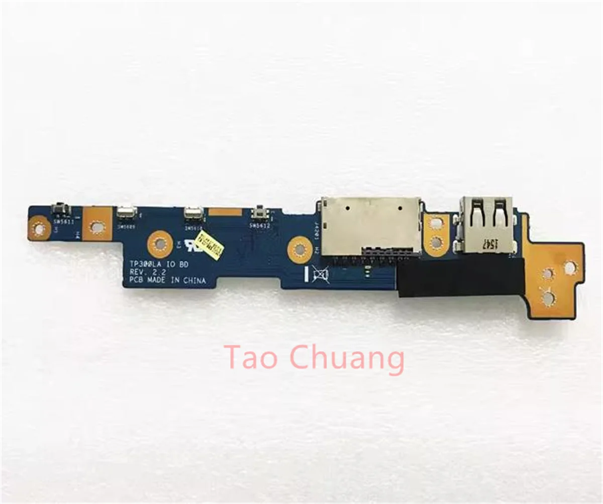 FOR Asus TP300UA TP300LA TP300LD TP300L TP300 USB Card Reader Switch Button Board