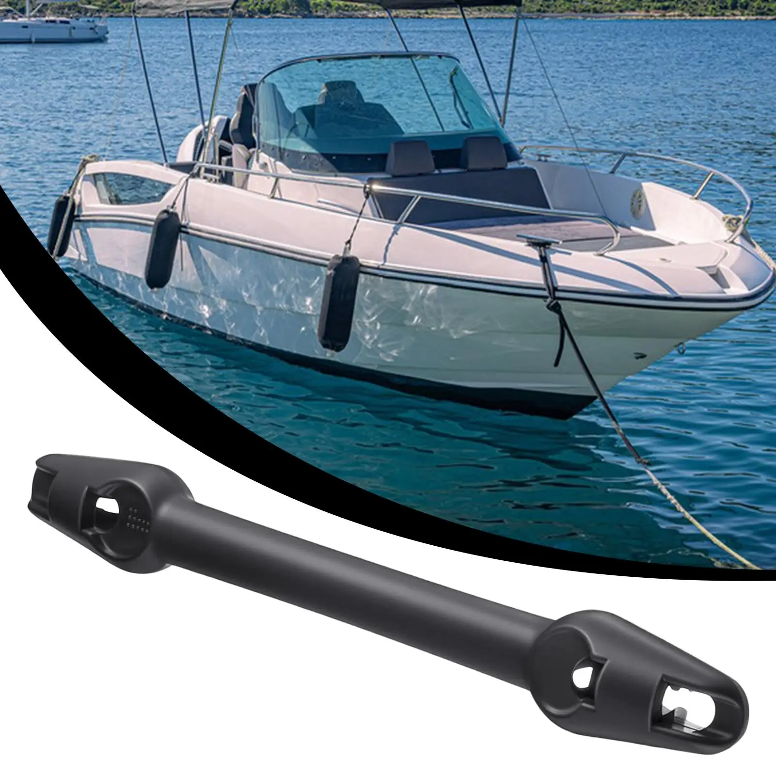 حوض حافة قارب رباط Snubber لخطوط 10-12 مللي متر ممتص الصدمات المقاوم للأشعة فوق البنفسجية لمنع كسر الخط حماية قارب المرابط المطاط