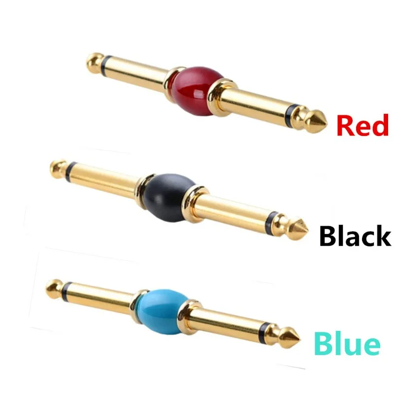

10pcs Metal 6.35mm (1/4 Inch) Mono Plug ToMetal 6.35mm (1/4 Inch) Mono Plug Adaptor - Gold Plated