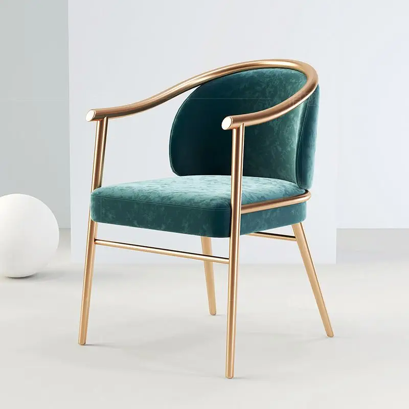 Chaise de salle à manger de luxe légère italienne, moderne et minimaliste, pour Restaurant, Europe du nord, maison, hôtel, modèle de tabouret de chambre