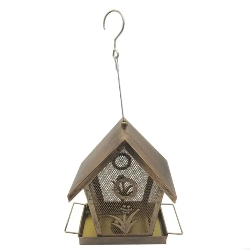 Robuster Wasserspender für Gartenvögel aus Metall für den Außenbereich mit elegantem Design und vollständigem Zugang für Vögel – Detail 1