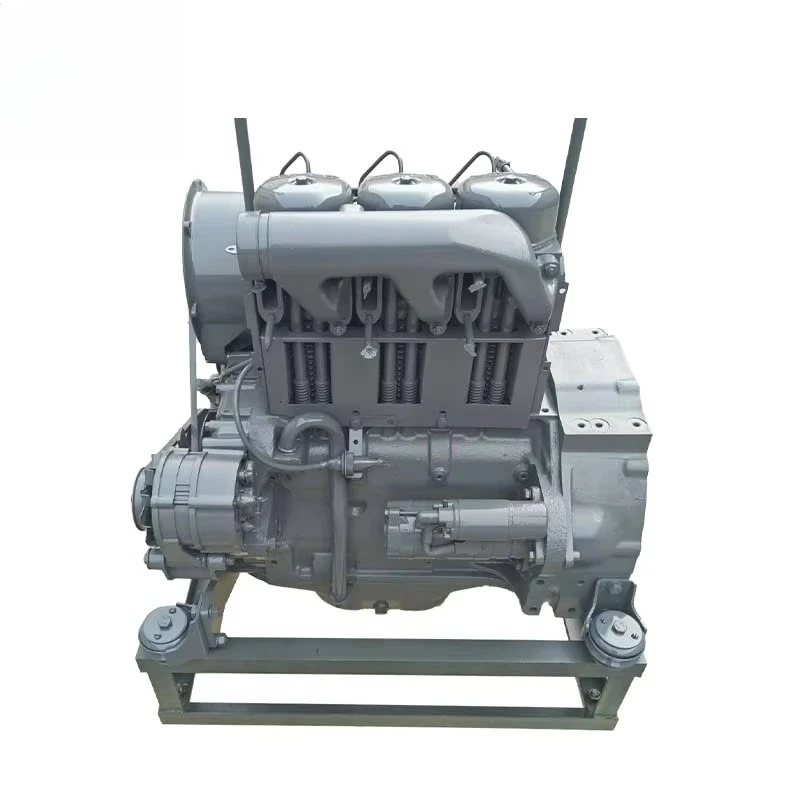 Machinery  Engines air Cooled 3 Cylinders 4 Stroke F3L912 912 24kw to 38kw 1500rpm to 2500rpm  Engine Assembly