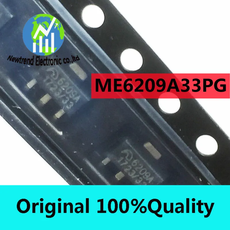 

10pcs/lot ME6209A50PG ME6209A33PG 6209A SOT-89 Original In Stock