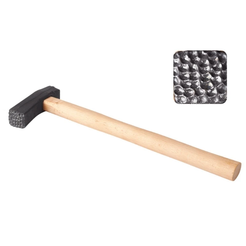 Metalworking Hammer with Multiple Texture Option, Durable Textured Jewelry Hammer for Unique Rings and Bracelets Making