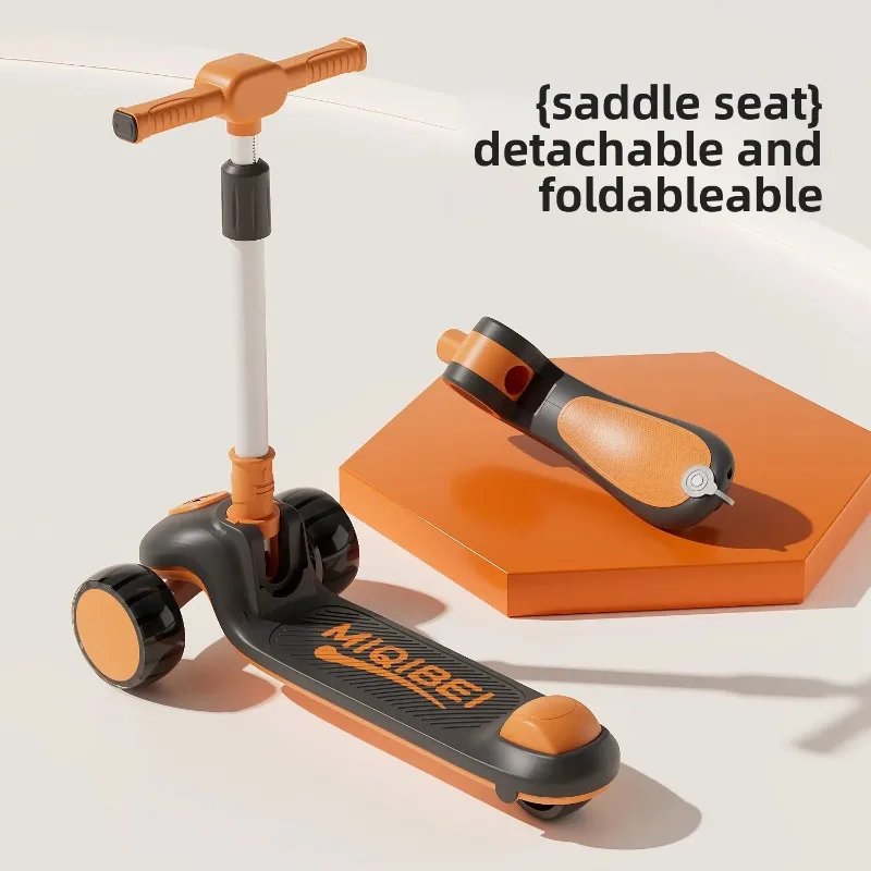 three-wheeled Scooter, suitable for both indoor and outdoor use, ideal for helping children develop their sense of balance