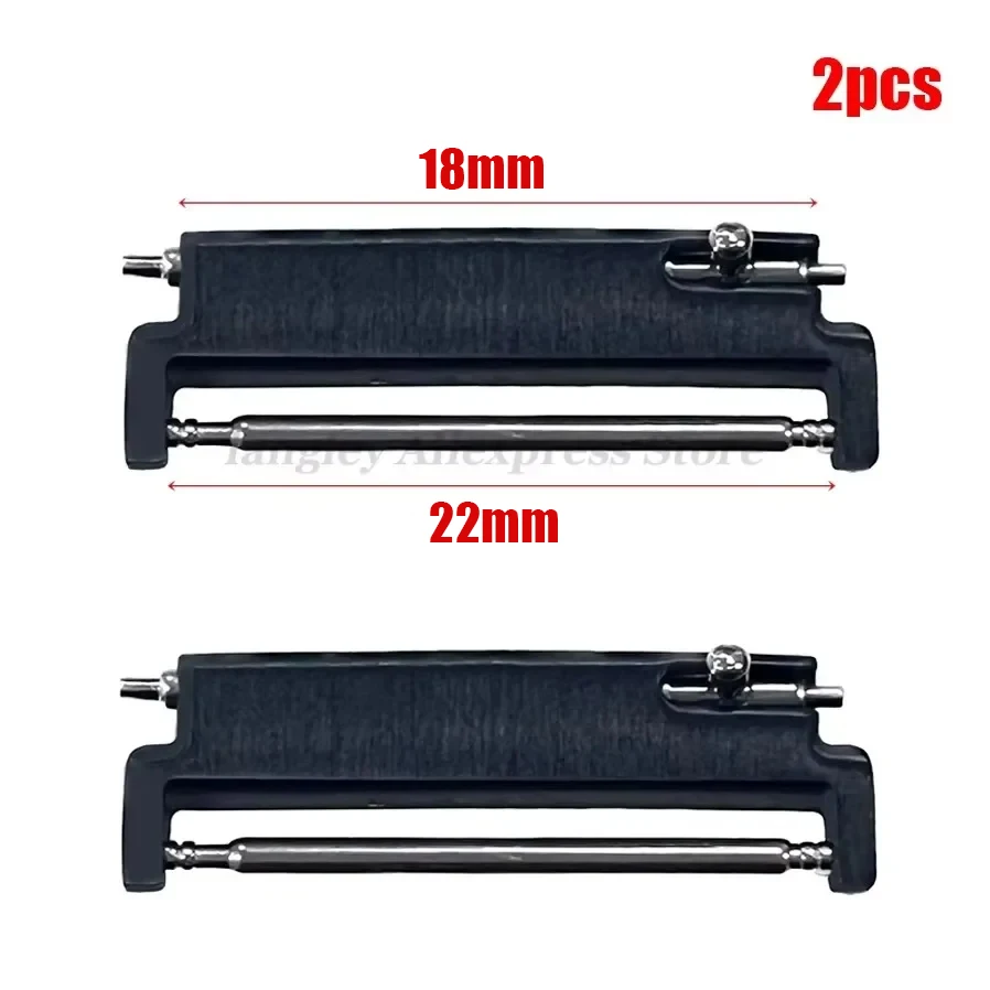 1 Paar Uhrenarmband-Adapter, 18 mm bis 20 mm, 22 mm, 20 mm bis 18/20/22 mm, 22 mm bis 22 mm, Schnellverschlussstifte, Anschlüsse, Uhrenarmband-Zubehör
