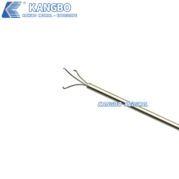 Kangbo Medical Manual 5Fr-1.6x410mm High Quality Class I Uretero Nephroscope Set U-Shaped Spring Handle Three Finger