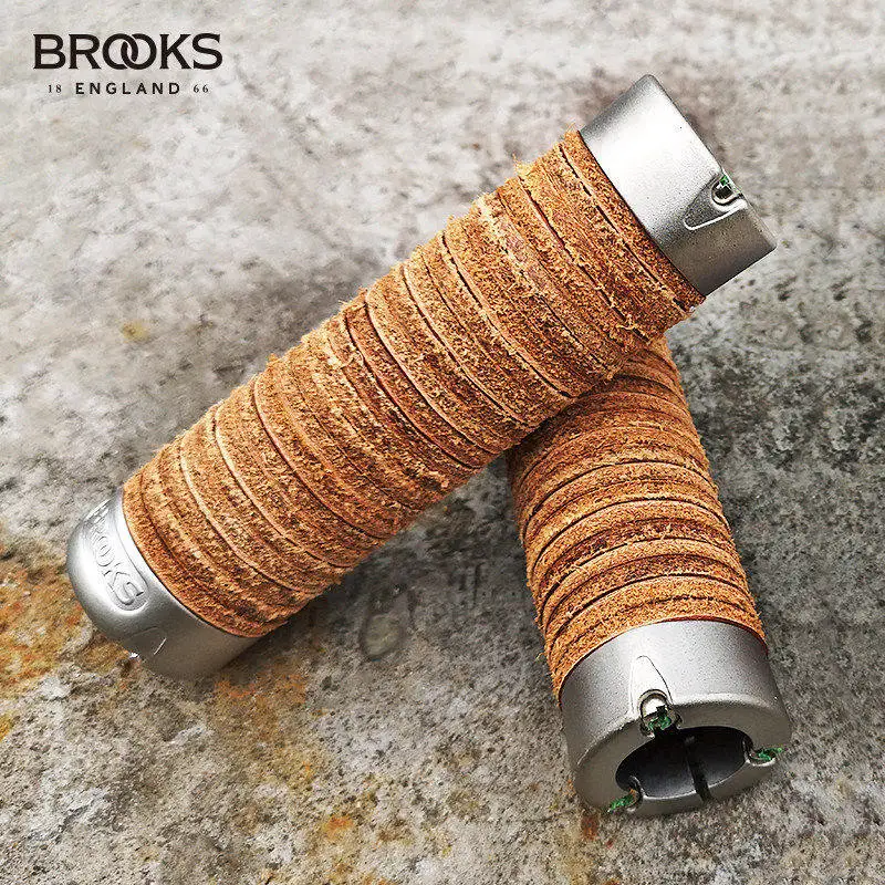 

British BROOKS ENDLAND Plump Leather Grip For Brompton FoldingBicycles