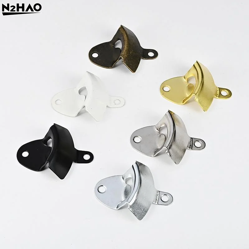 Zinc Alloy Wall Bottle Opener Beer Retro Alloy Wall Mounted Beer Bottle Opener Kitchen Decor