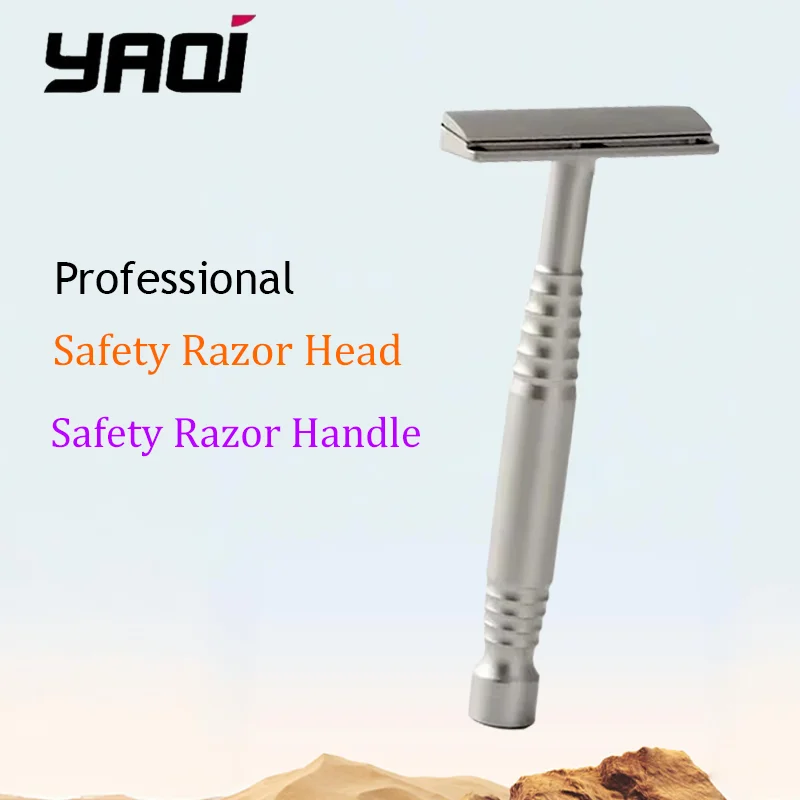 

YAQI Remus Matte Painting Color 316 stainless Steel AC Blade Single-edged Mens Shaving Grooming Tool Safety Razor