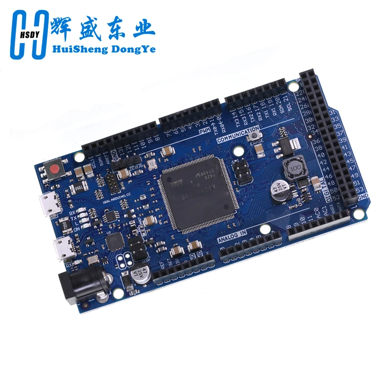 Official Compatible DUE R3 Board SAM3X8E 32-bit ARM Cortex-M3 / Mega2560 R3 Duemilanove 2013 For Arduino Due Board With Cable